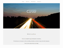 Tablet Screenshot of curvor.com